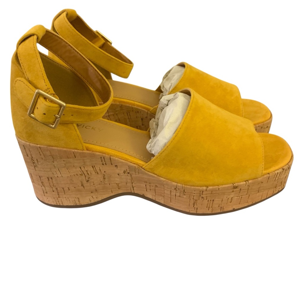 Lisa Vicky Laud-V 9M Suede Leather Open Toe Ankle Strap